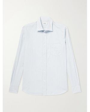 Hartford Paul Cotton-Poplin Shirt - White