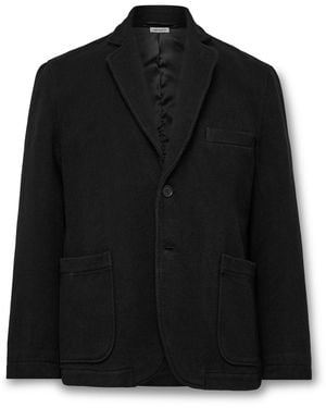 Blue Blue Japan Cotton-Canvas Blazer - Black