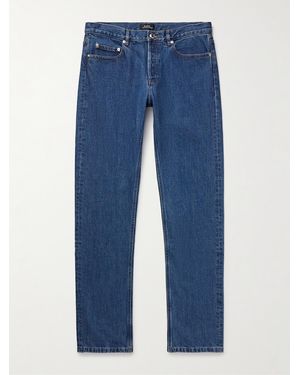 A.P.C. New Standard Straight-Leg Organic Jeans - Blue