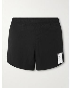 Satisfy Distance Straight-Leg Logo-Appliqu&Eacute;D 2.5&Quot; Justice&Trade; Shorts - Black