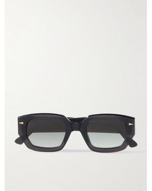 Ahlem Campbell Addy D-Frame Acetate Sunglasses - Black