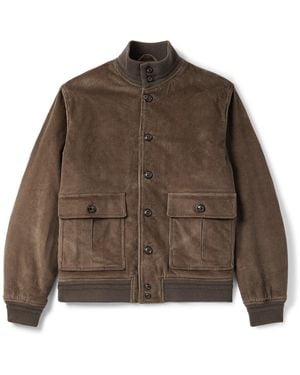 Valstar Ino Cotton-Blend Corduroy Padded Jacket - Brown