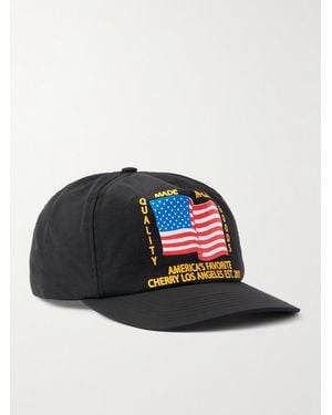 CHERRY LA Printed Nylon Baseball Cap - Blue