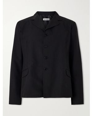 Jil Sander Virgin Wool Jacket - Black