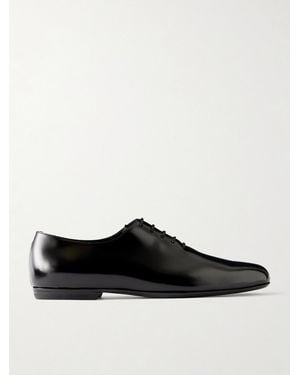 Dries Van Noten Leather Derby Shoes - Black