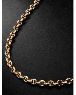 Hoorsenbuhs 5MM Open LinkTM Gliederkette aus 18 Karat Gold mit Diamanten - Schwarz