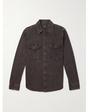 Rag & Bone Jack Denim Shirt - Grey