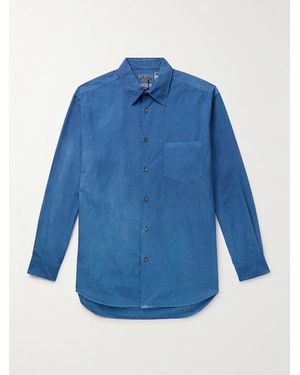 Blue Blue Japan Cotton-Chambray Shirt - Blue