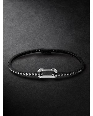Eera Paris Diamond Tennis Bracelet - Black