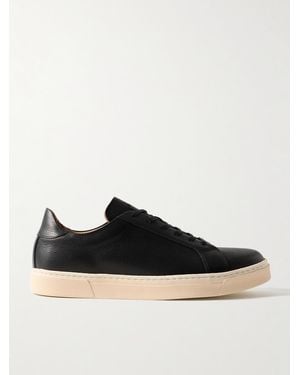George Cleverley Jack Ii Full-Grain Leather Trainers - Black