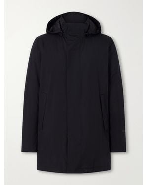 Herno Shell Hooded Down Parka - Blau