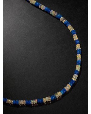 JIA JIA Opal Beaded Necklace - Black