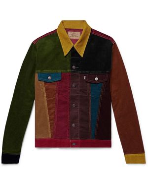 Levi's Patchwork Cotton-corduroy Trucker Jacket - Multicolour