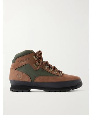 Timberland Euro Hiker Nubuck Hiking Boots - Brown