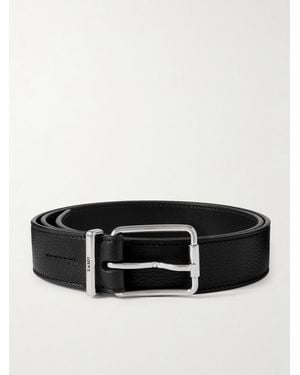 Loewe Essential 3.2Cm Full-Grain Leather Belt - Black