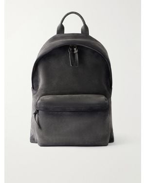 Officine Creative Oc Pack/001 Suede Backpack - Black