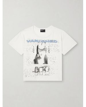 Enfants Riches Deprimes Buddhist Uncle Printed Cotton-Jersey T-Shirt - White