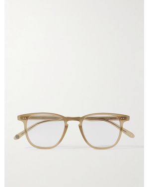 Garrett Leight Jjjjound Brooks 47 Round-Frame Acetate Optical Glasses - Natural
