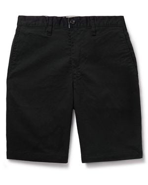 Beams Plus Ivy Slim-Fit Cotton-Blend Twill Shorts - Black