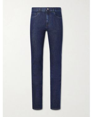 Canali Slim-fit Jeans - Blue