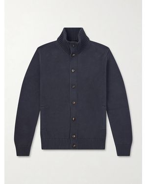 Slowear Cotton Cardigan - Blue