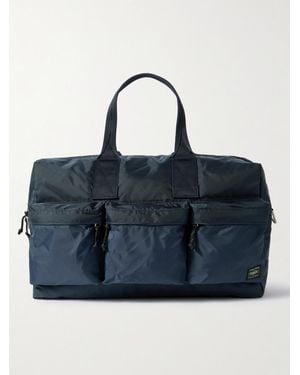 Porter-Yoshida and Co Force 2Way Nylon Duffle Bag - Blue