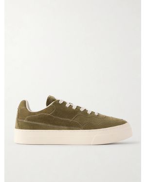 Omni Pearl Suede Trainers - Green