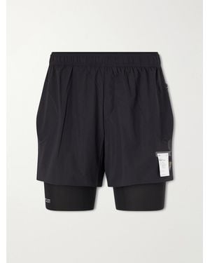 Satisfy Rippy&Trade; Layered 5&Quot; Cordura&Reg; And Justice&Trade; Running Shorts - Blue