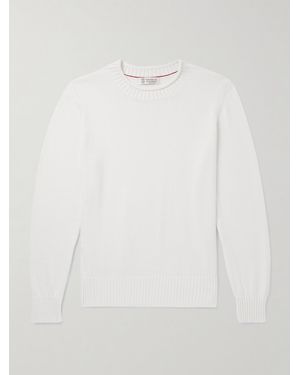 Brunello Cucinelli Pullover - Bianco