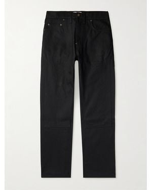CHERRY LA Jeans A Gamba Dritta A Pannelli - Nero