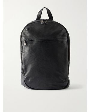Officine Creative Recruit/19 Full-Grain Leather Backpack - Black