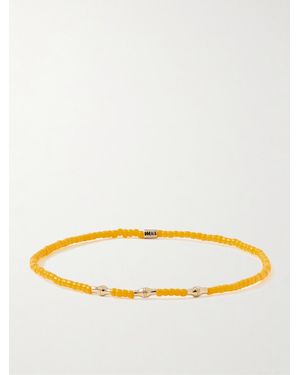 Luis Morais 14-karat Gold Beaded Bracelet - Yellow