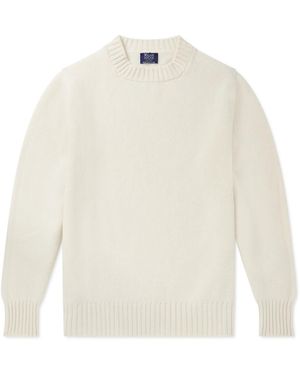 William Lockie Wool Sweater - White