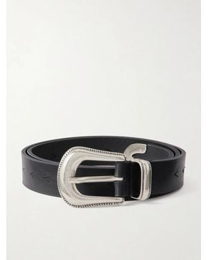 A Kind Of Guise 2 Cm Leather Belt - Black