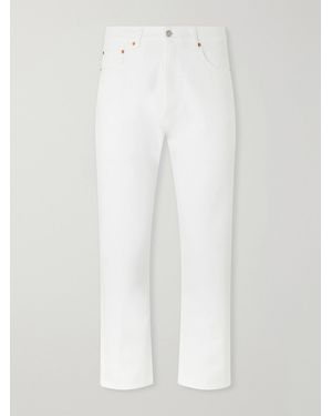 Ghiaia Straight-Leg Jeans - White