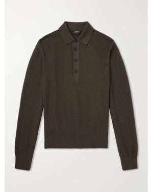 ZEGNA Oasi Cashmere Polo Shirt - Grün