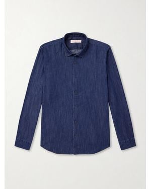 Orlebar Brown Giles Denim Shirt - Blue