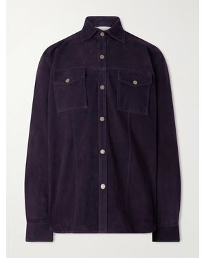 Altea Suede Jacket - Blue