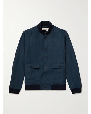 Valstar Bomber in lino ino - Blu