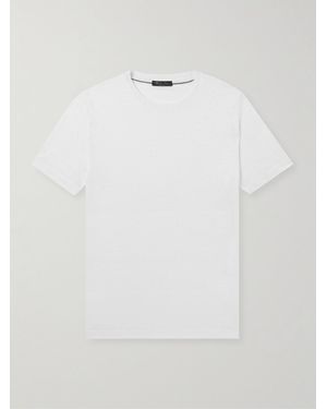 Loro Piana Linen T-Shirt - White