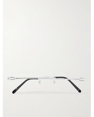 Cartier Rimless-Tone Optical Glasses - Natural