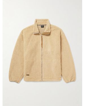 Orslow Boa Fleece Jacket - Natural