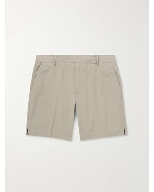 James Perse Straight-Leg Stretch Cotton-Blend Golf Shorts - Natural
