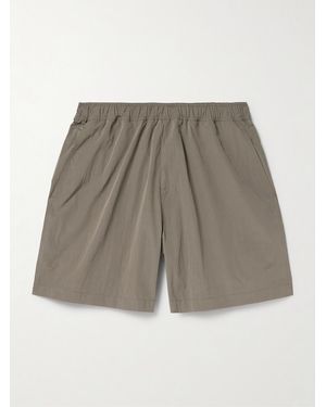 SSAM Wide-Leg Shell Shorts - Grigio