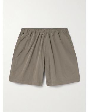 SSAM Wide-leg Shell Shorts - Grey