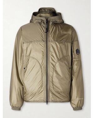 C.P. Company Padded Nada Ripstop Hooded Jacket - Green