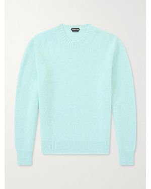 Tom Ford Alpaca-Blend Jumper - Blue