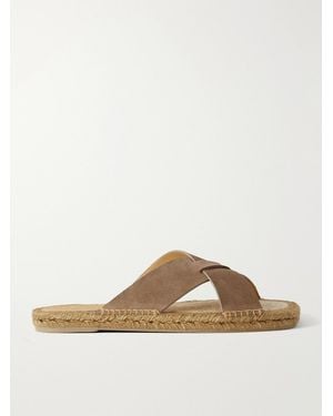 Castañer Keanu Suede Sandals - Brown
