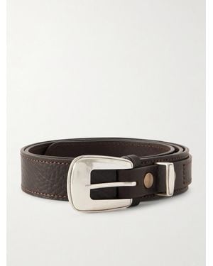 Lemaire 3Cm Full-Grain Leather Belt - Brown
