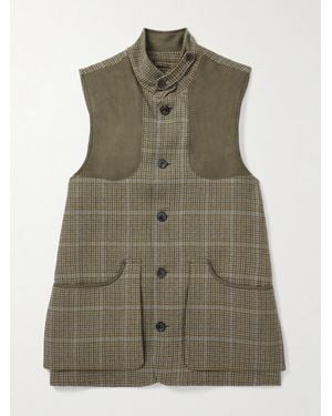 James Purdey & Sons Wool-tweed Gilet - Green
